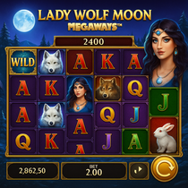 WinHero - Lady Wolf Moon Megaways Slot Game - Pragmatic Play
